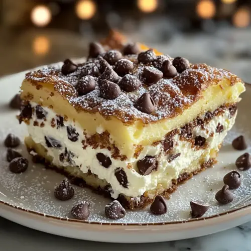 Klassische Cannoli Quadrate