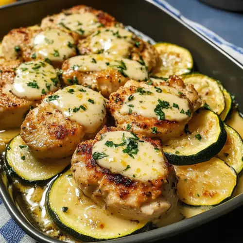 Cremiges Zitronenbutterhähnchen