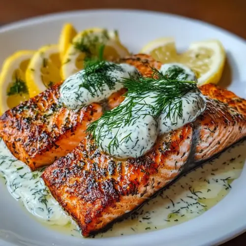 Knoblauchbutterlachs