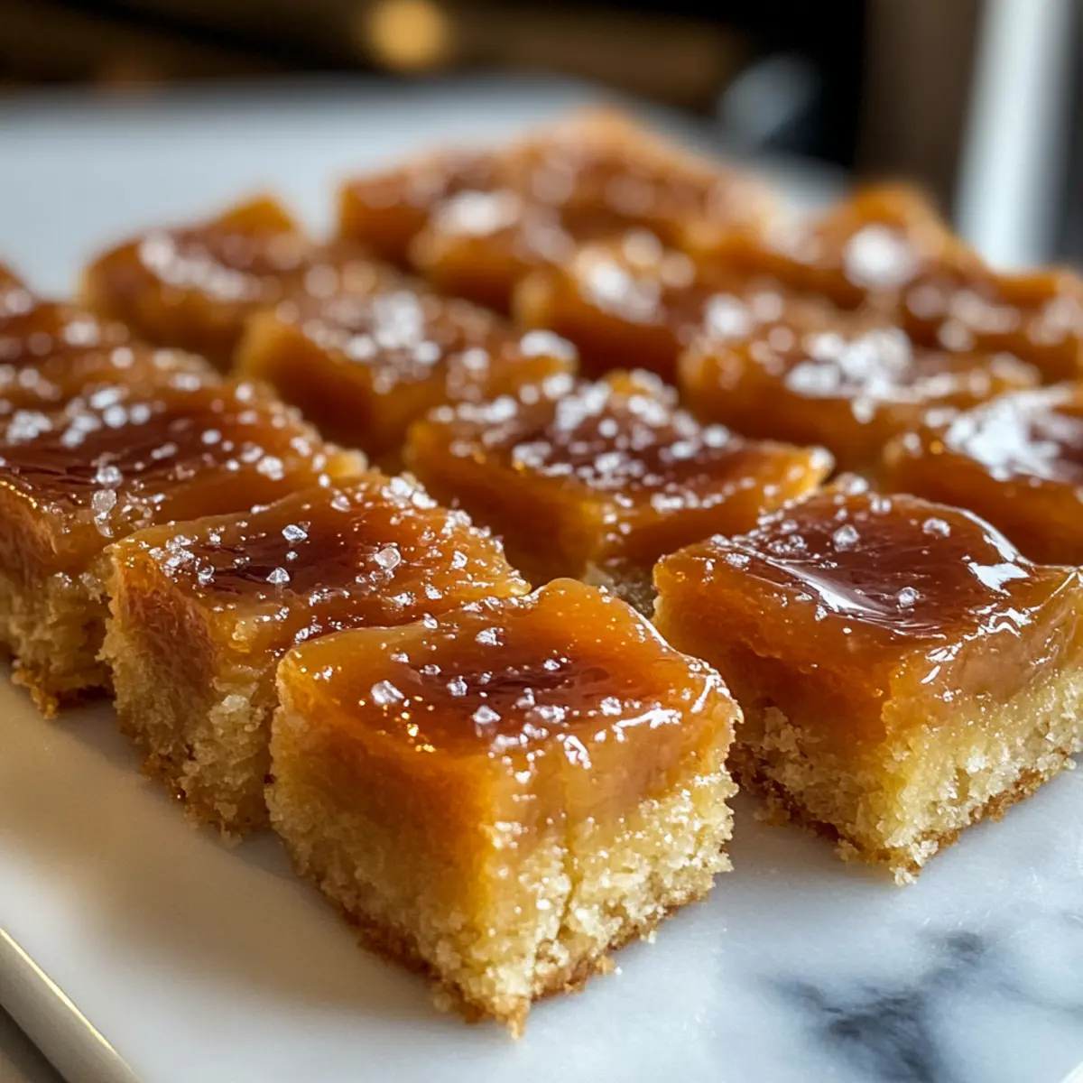 Gesalzene Karamellbutterriegel