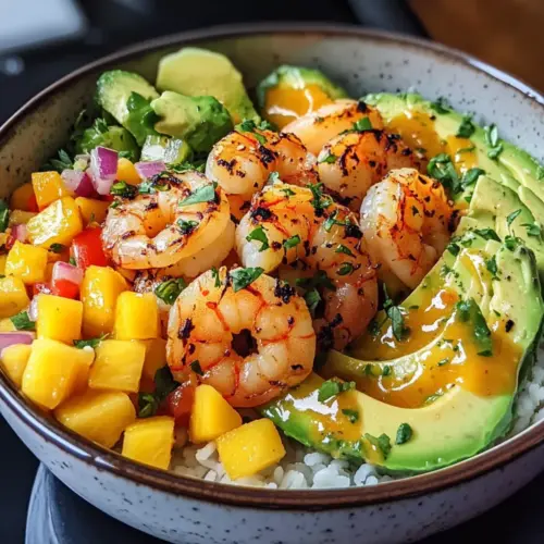 Garnelen- und Avocado-Schalen