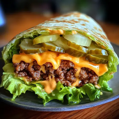 Niedriger Kohlenhydrat Big Mac Rolle