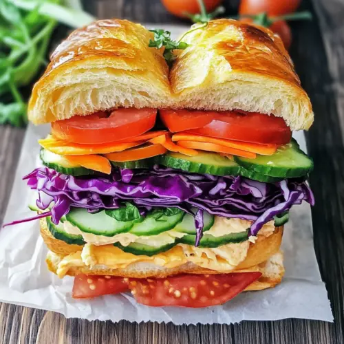 Regenbogen Brioche Sandwich