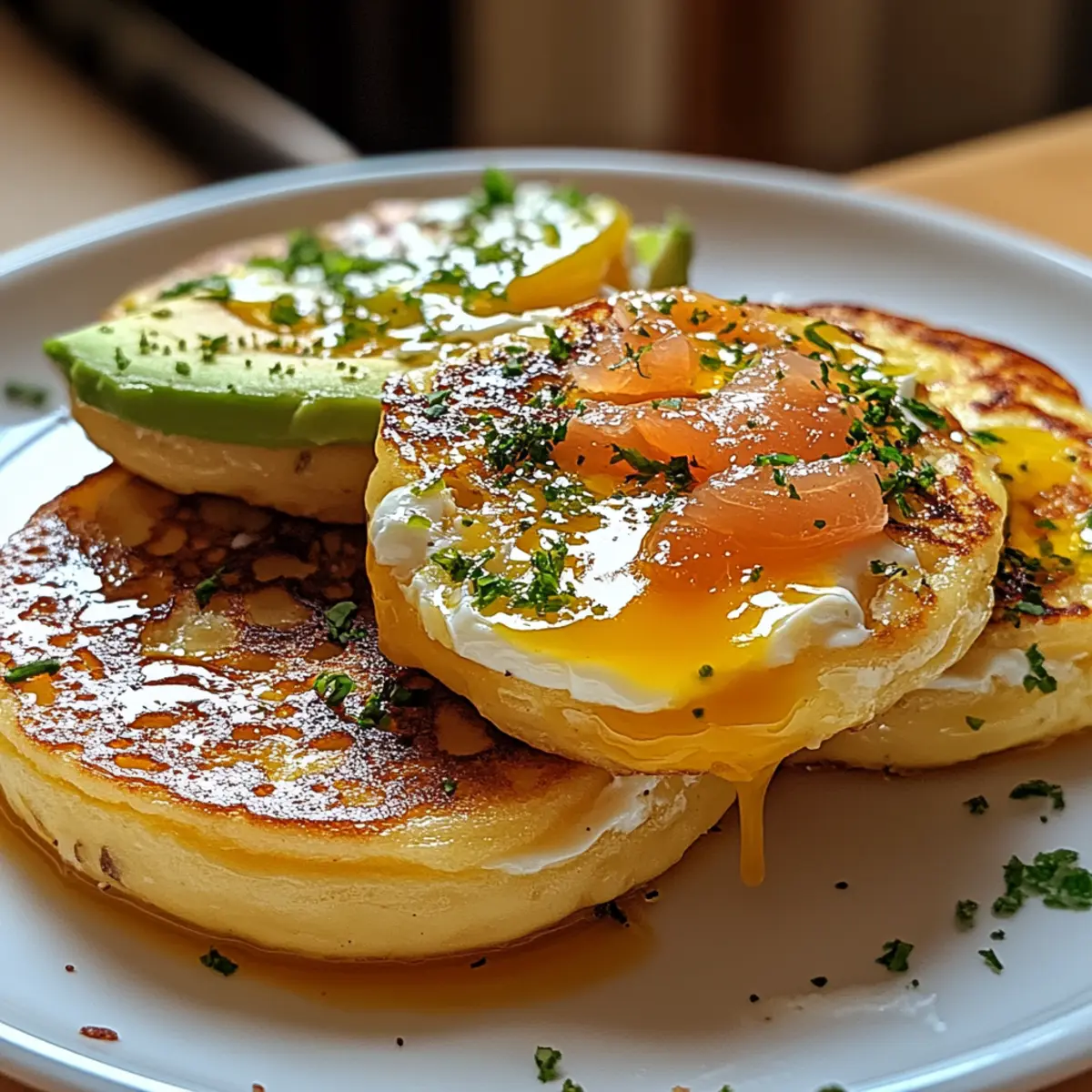 Frühstück Eierteilchen