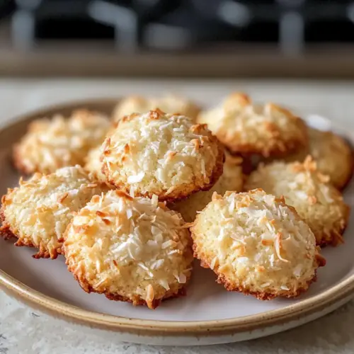 Kauzige Kokosnusskekse Rezept