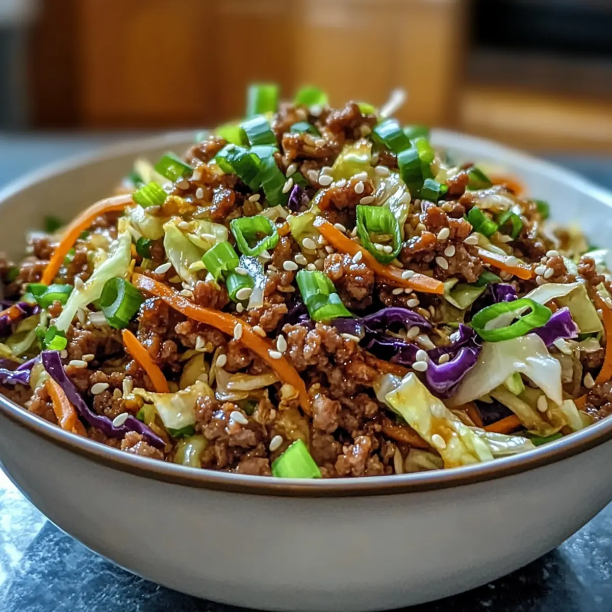 Eierrolle in einer Schüssel