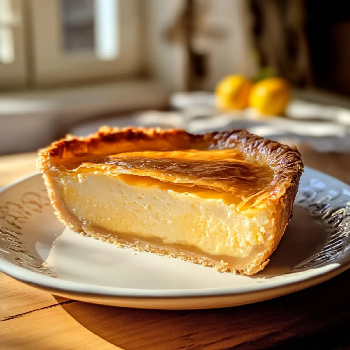 Goldene Griechische Honigpastete