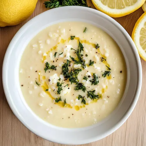 Griechische Eier-Zitronen-Suppe