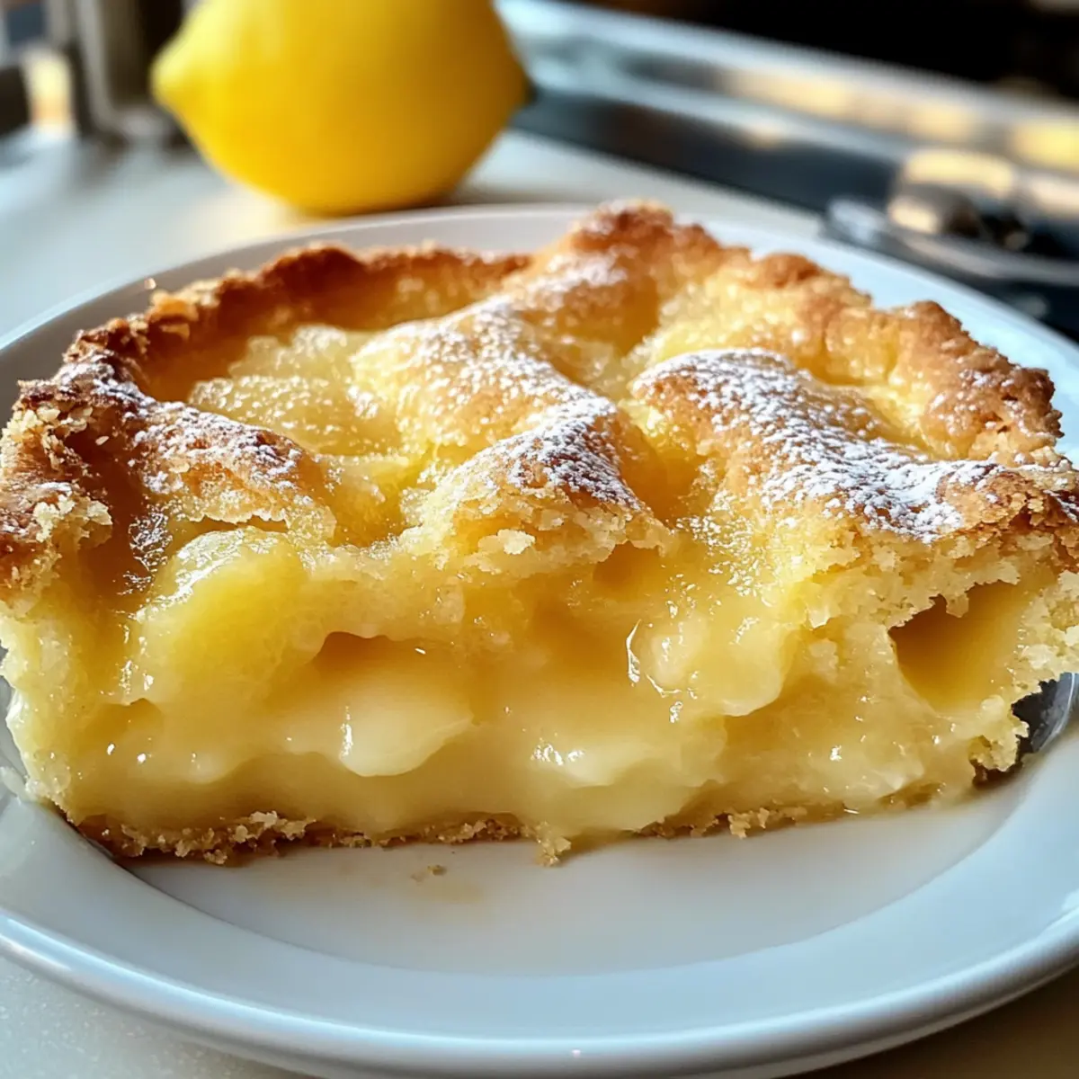 Magischer Zitronen-Cobbler