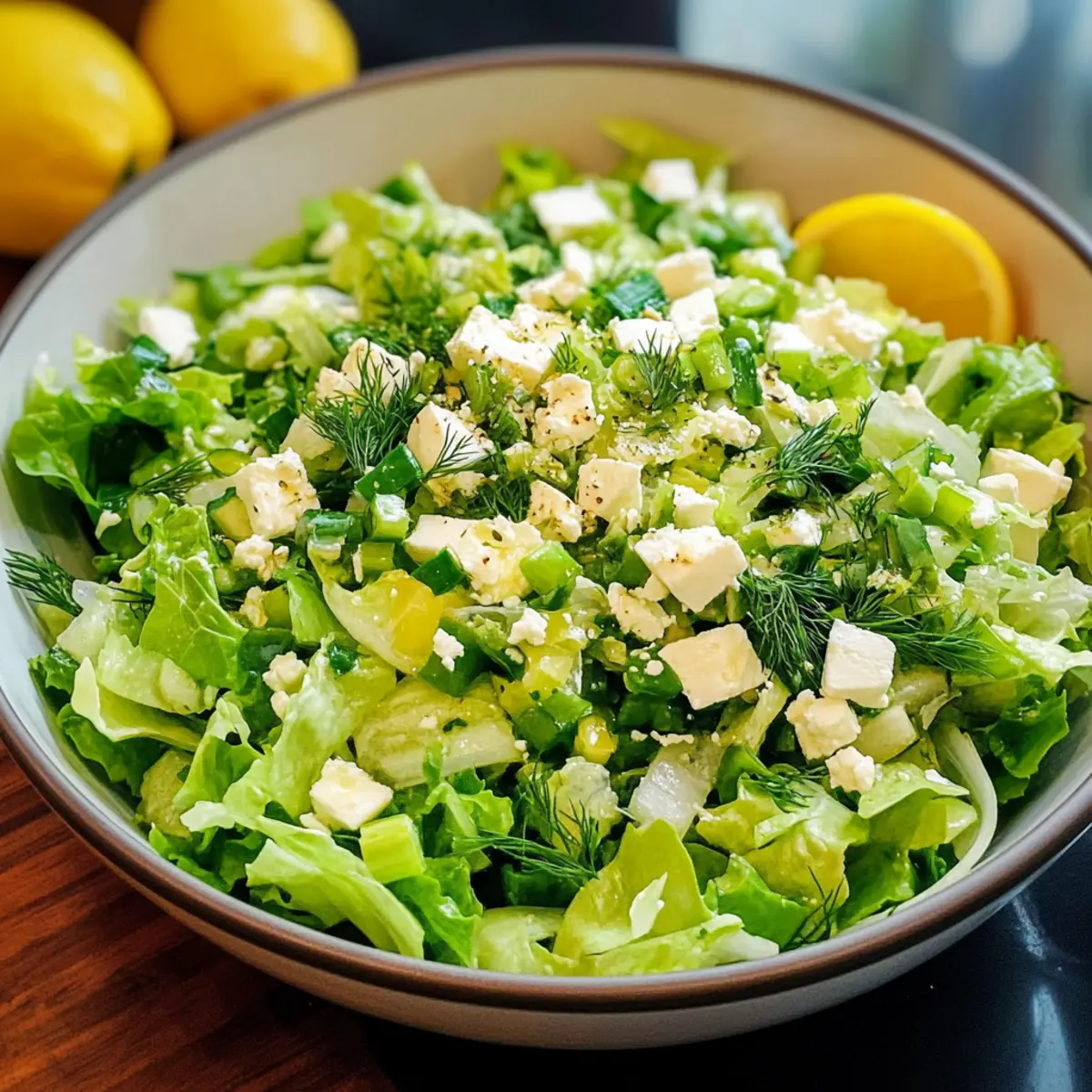 Maroulosalata (Griechischer Salat mit Salat)