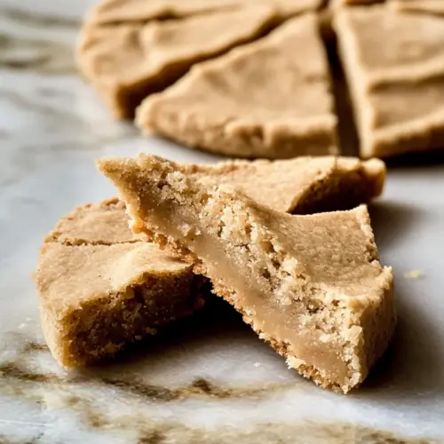 Erdnussbutter-Shortbread
