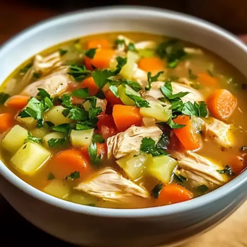 Sizilianische Hühnersuppe