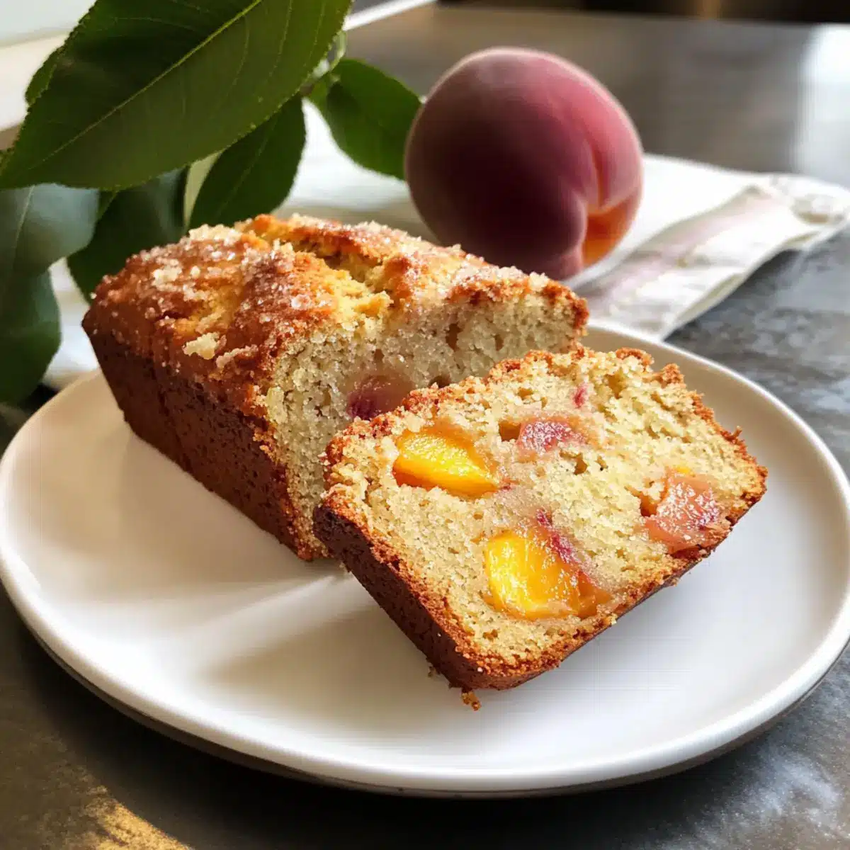 Südlicher Pfirsichbrot