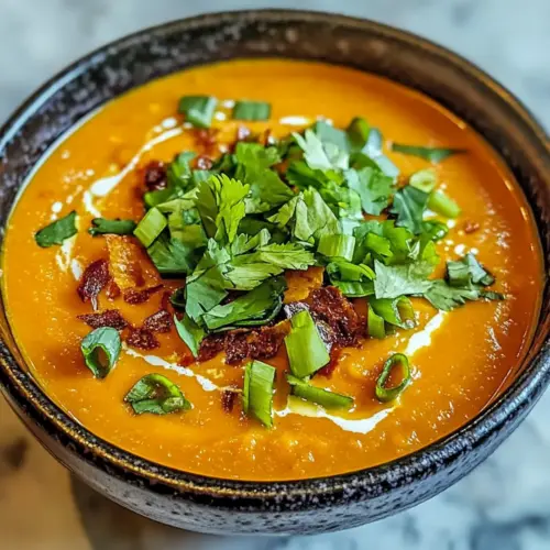 Würzige Miso-Möhren-Suppe