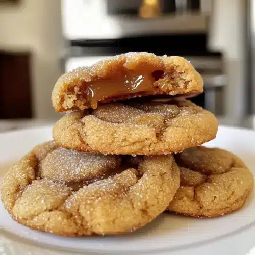 Warme braune Zucker Zimt Karamell Kekse