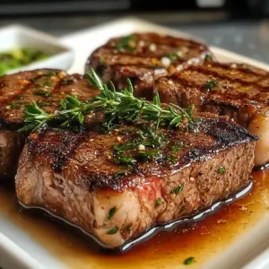 Einfaches und schmackhaftes Steak-Marinade