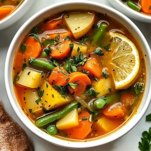 Gemüsesuppe