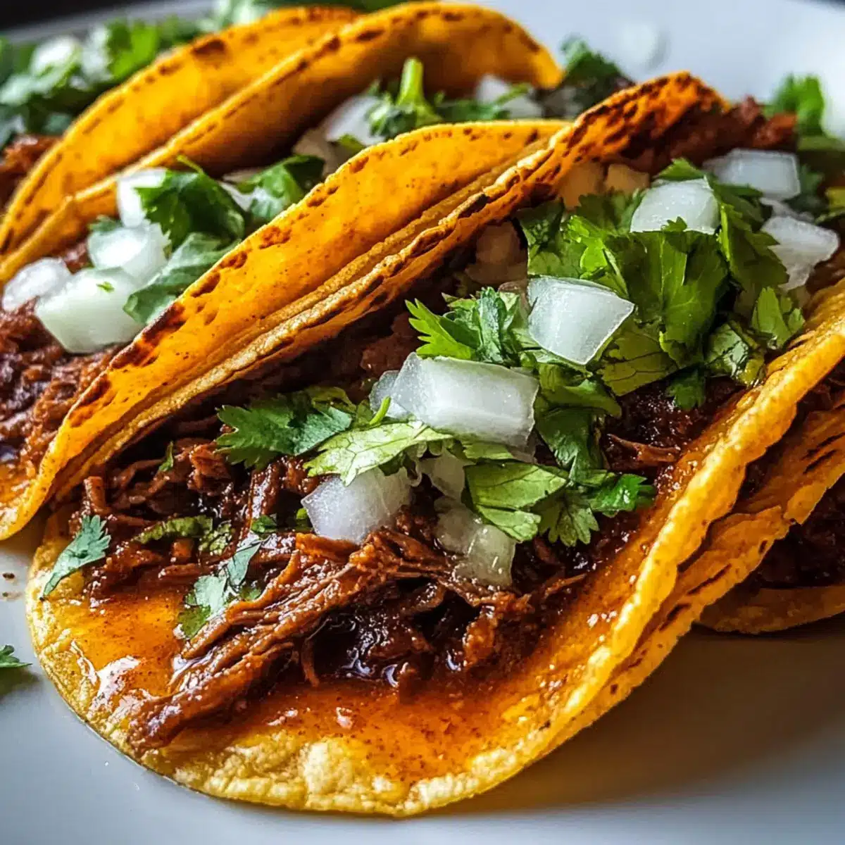 Rindfleisch Birria Tacos