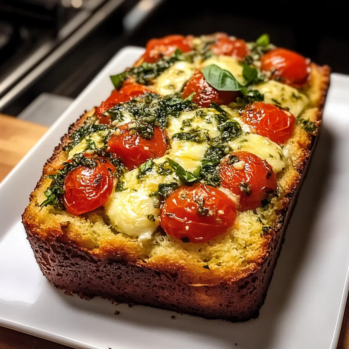 Caprese Schnelles Brot