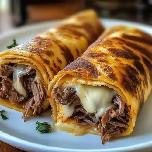 Käse-Französische Dip-Tortilla-Rollen