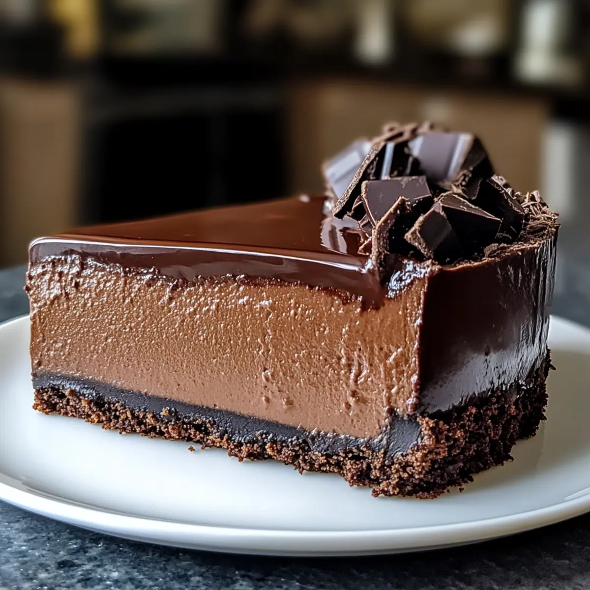 Schokoladen-Käsekuchen