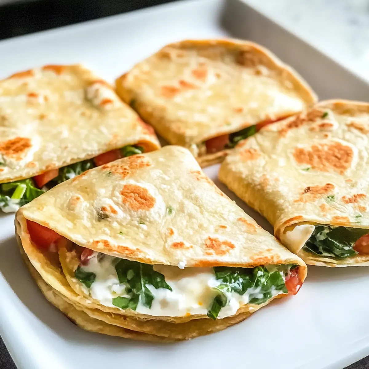 Hüttenkäse-Wraps