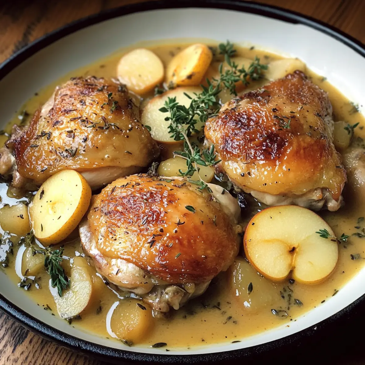 Apfelwein Hähnchen