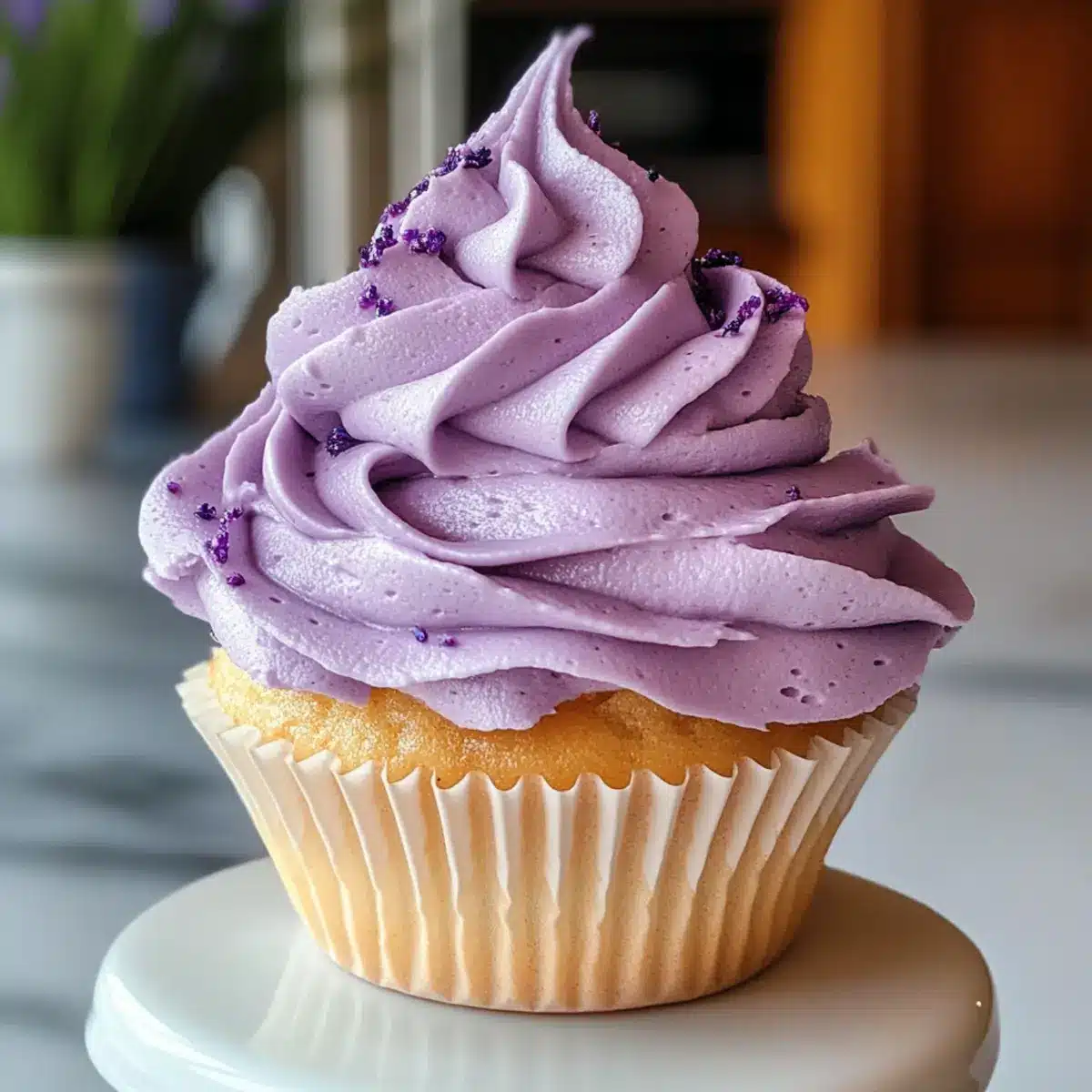 Lavendel Buttercreme Frosting