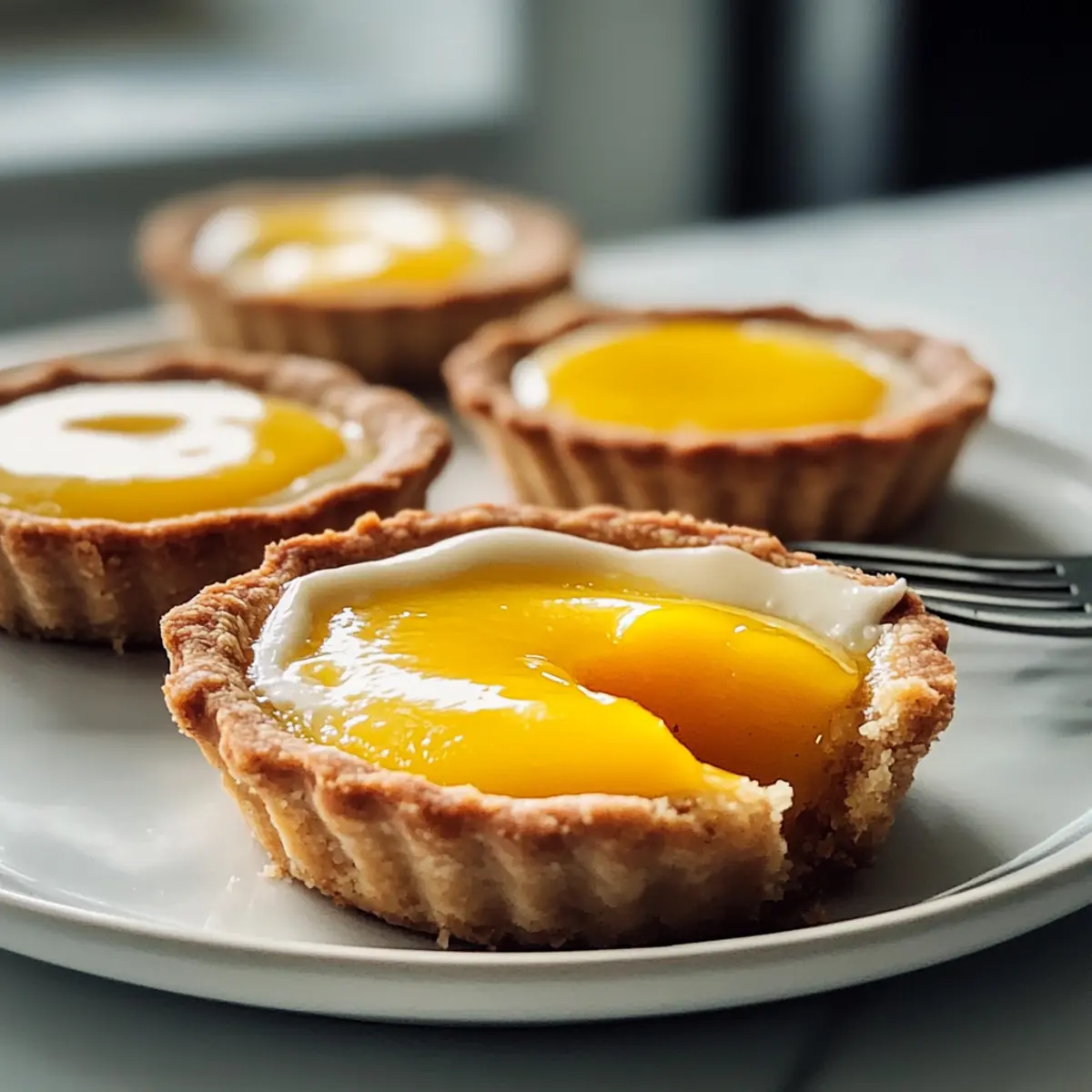 Mango-Vanille-Lava-Törtchen