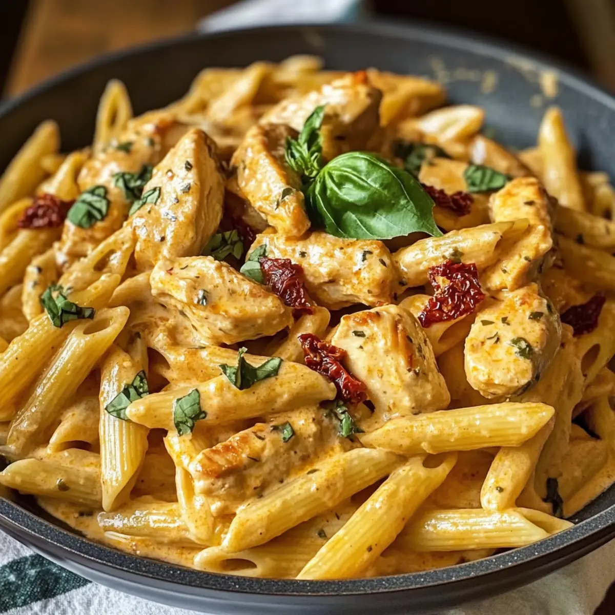 Heirate mich Hähnchen Pasta