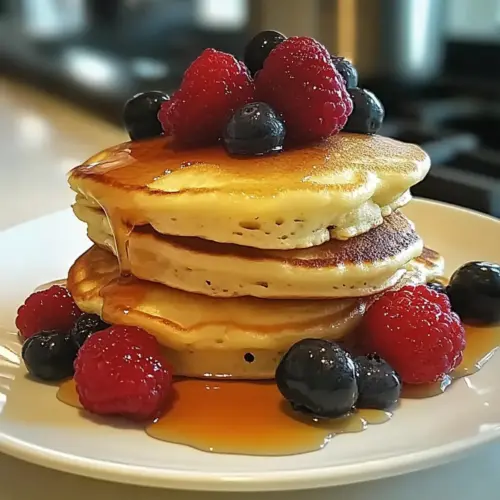 Pfannkuchen mit Joghurt