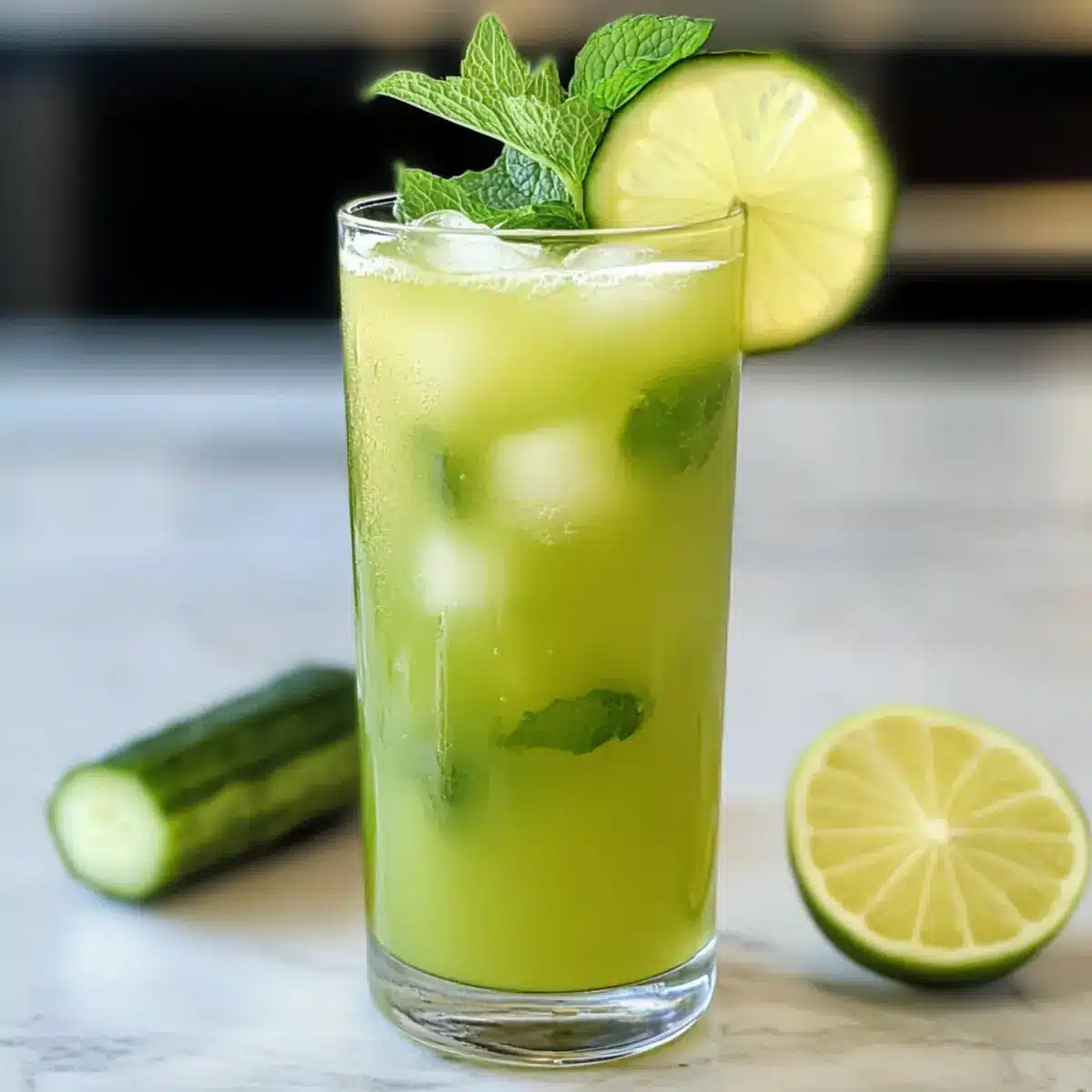 Ananas Gurken Agua Fresca