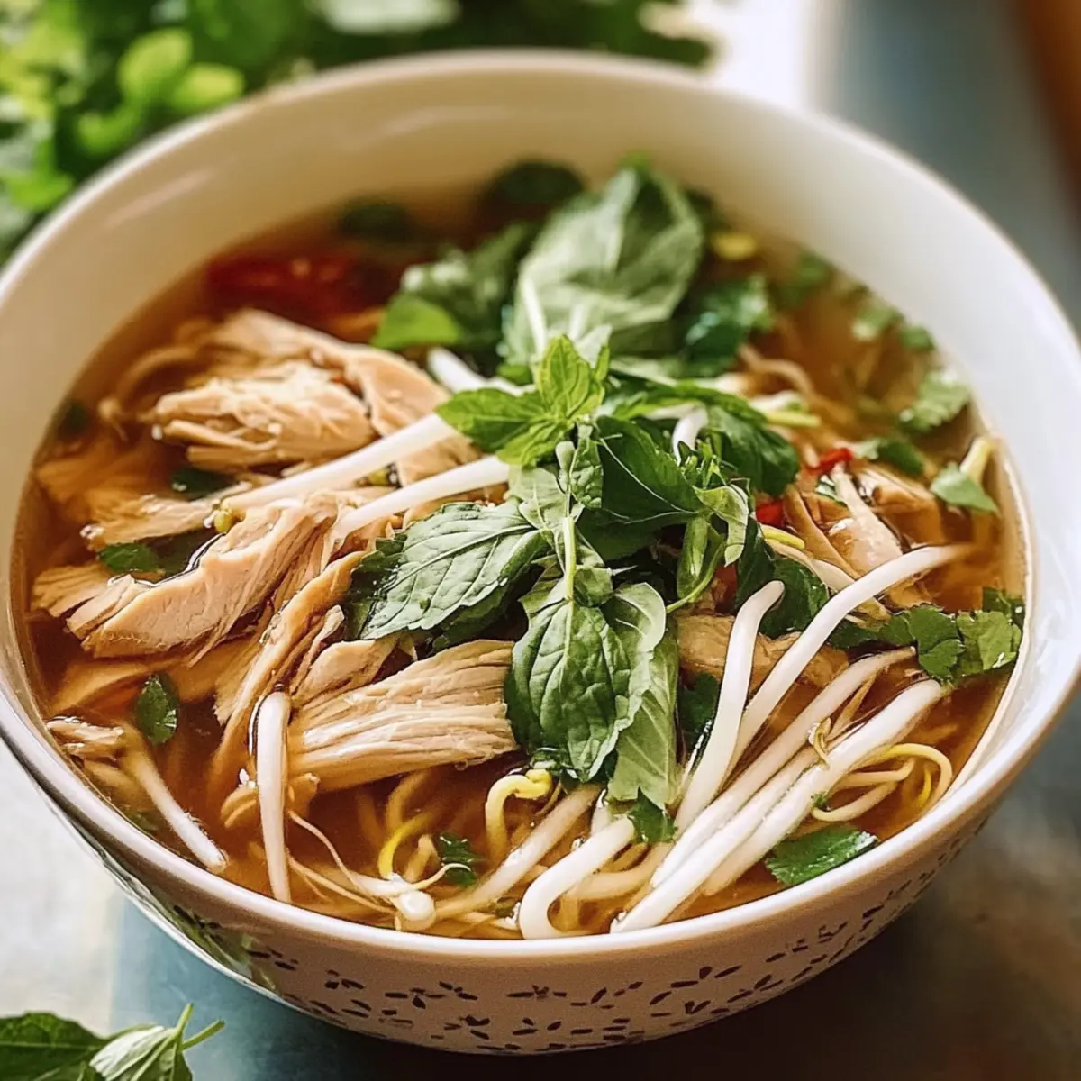 Schnelles Hühnchen Pho