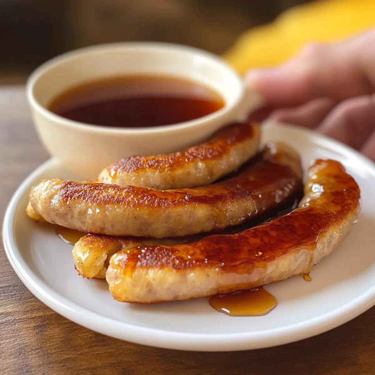 Wurst Pfannkuchen Dipper