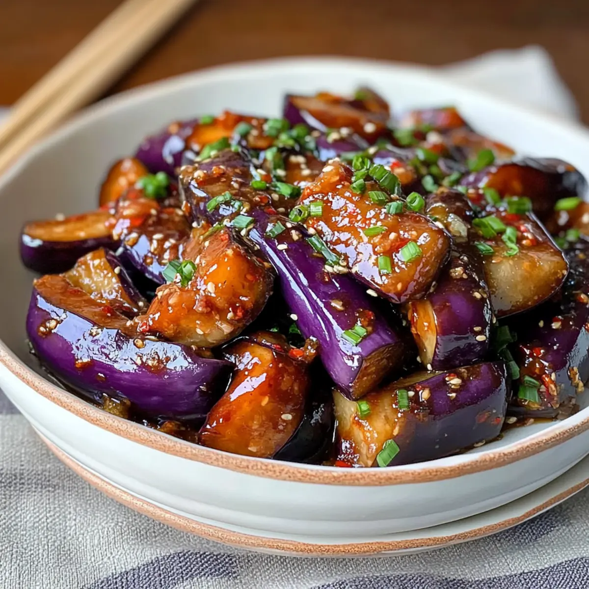 Sichuan-Aubergine