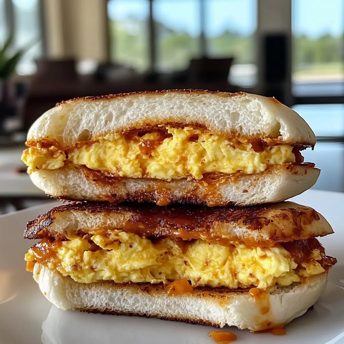 Würzige Chipotle-Ei-Frühstücksbrötchen