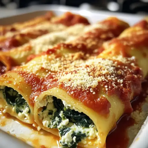 Spinat Ricotta Cannelloni