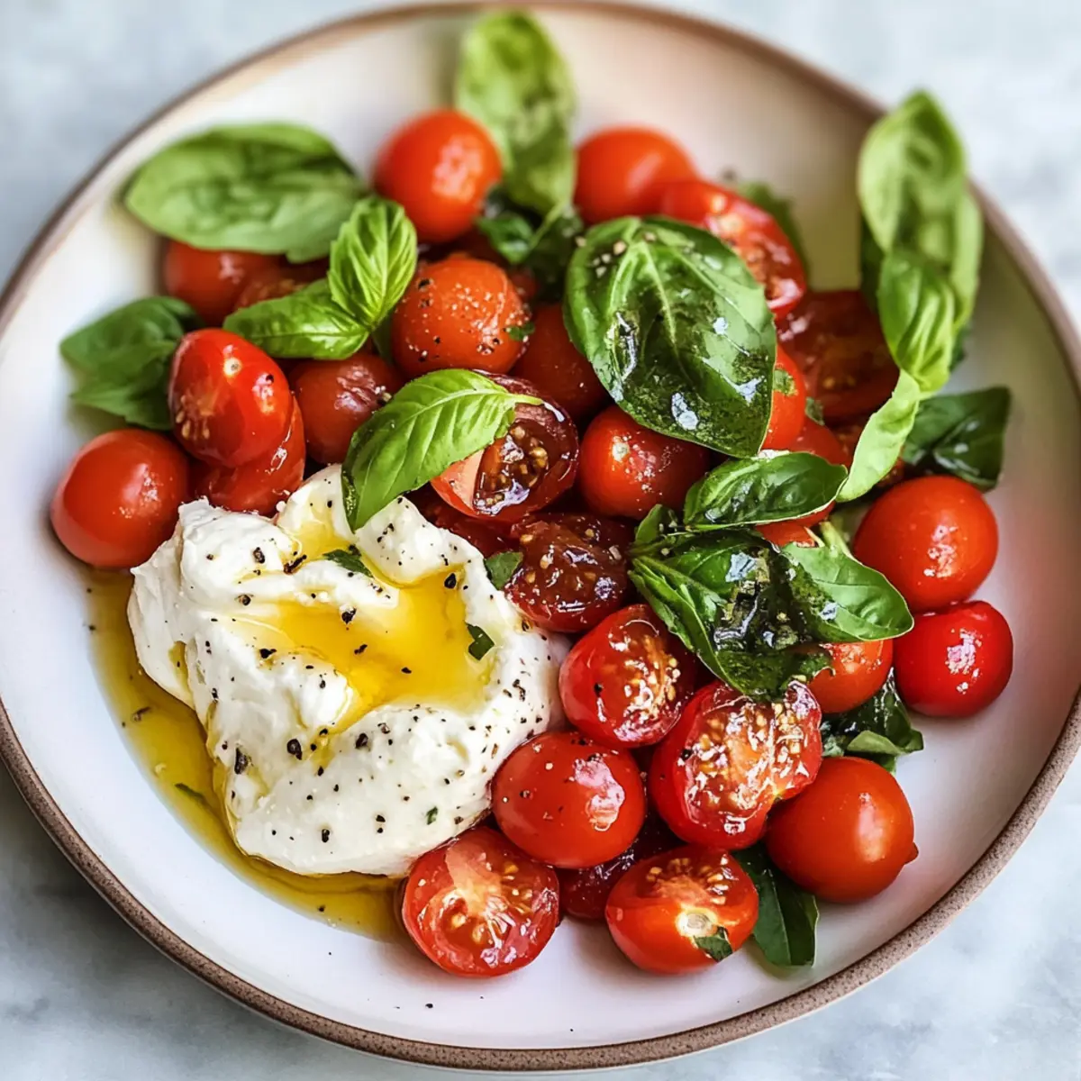 Burrata Tomatensalat