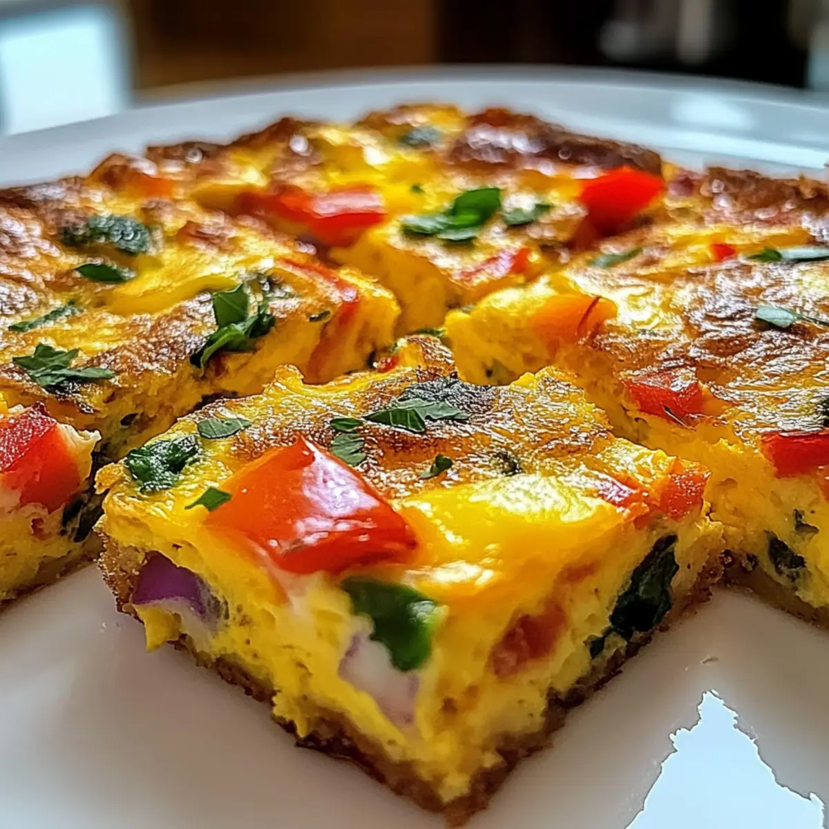 Käsefrühstücksbrötchen-Frittata