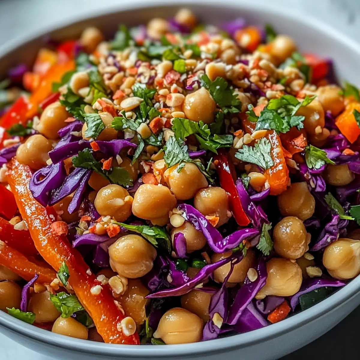 Knuspriger Thai Kichererbsen-Salat Rezept