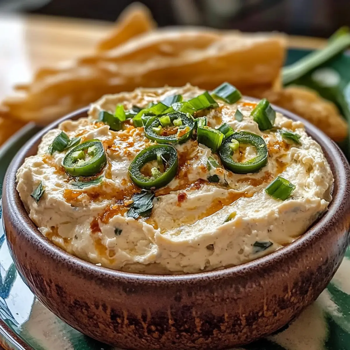 Gerösteter Jalapeño Cowboy-Frischkäse