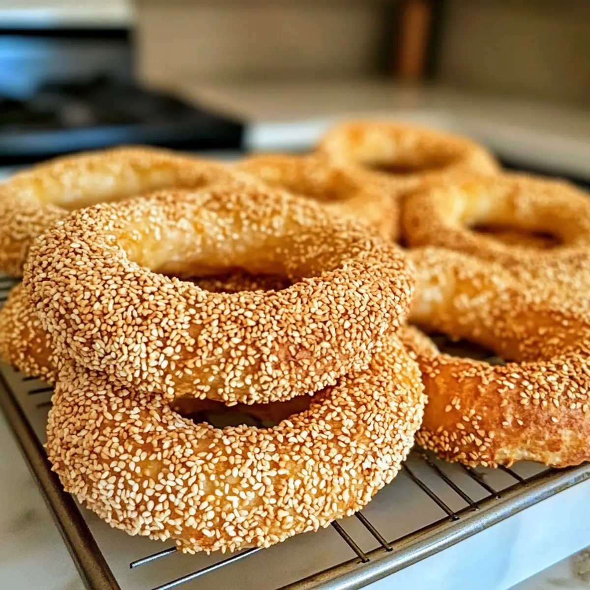 Sesambrötchen